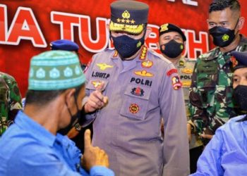 Polri vaksinasi massal polri