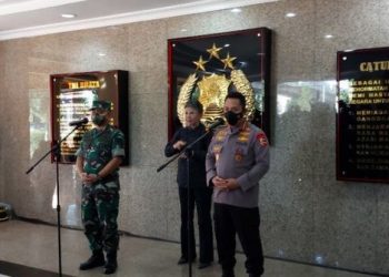 Dikunjungi KSAD Dudung, Kapolri: Sinergitas TNI-Polri Makin Dioptimalkan