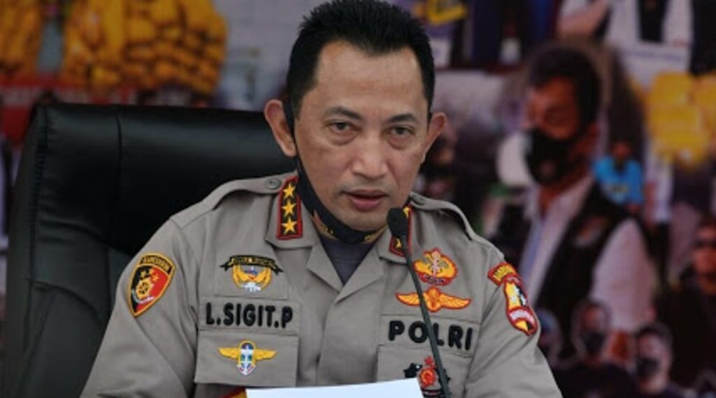Kapolri Jenderal Sulistyo Listyo Sigit Prabowo