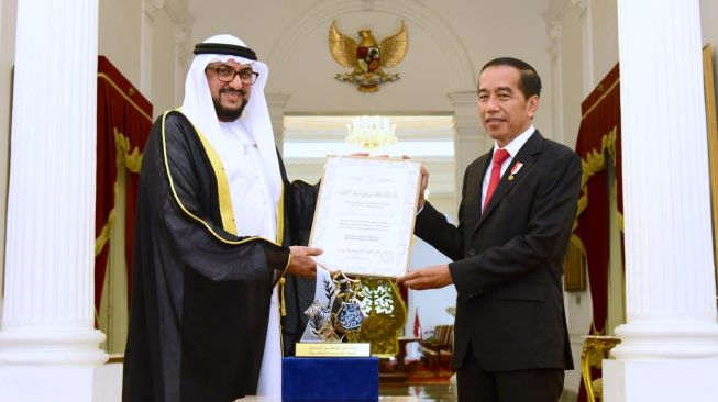 Jokowi Dapat Penghargaan Perdamaian Imam Hasan bin Ali