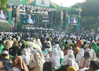 Perayaan 1 Abad Nahdlatul Ulama, Nahdliyin Telah Penuhi Gelora Delta Sidoarjo