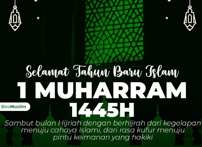 doa awal tahun baru islam 1 muharram 1445h