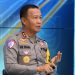 Kakorlantas Polri dalam acara Metro Siang di Studio 1 Metro TV, Jakarta.