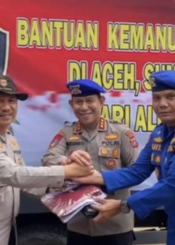 Alumni Akpol 98 Salurkan Bantuan untuk Korban Bencana di Sumbar, Sumut, dan Aceh.
